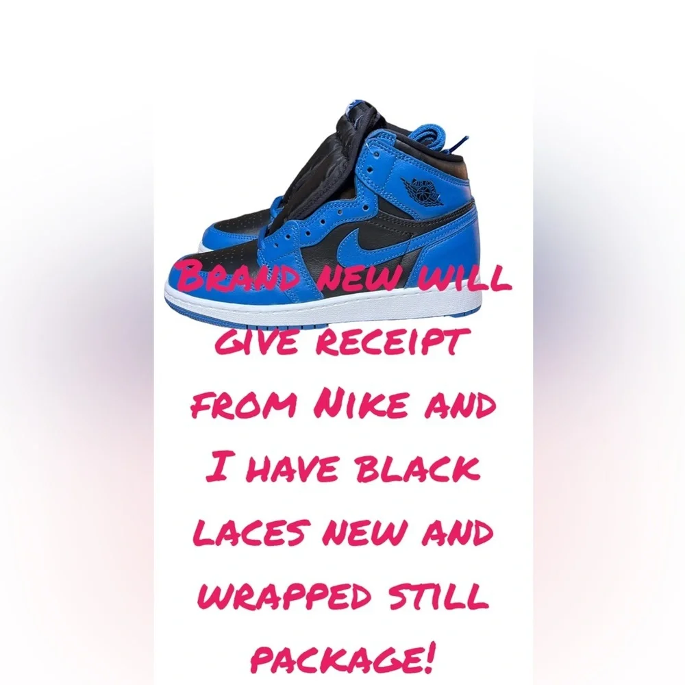 NIB Nike air Jordan Retro high Og youth size 5 (womens size 7) brand new in box